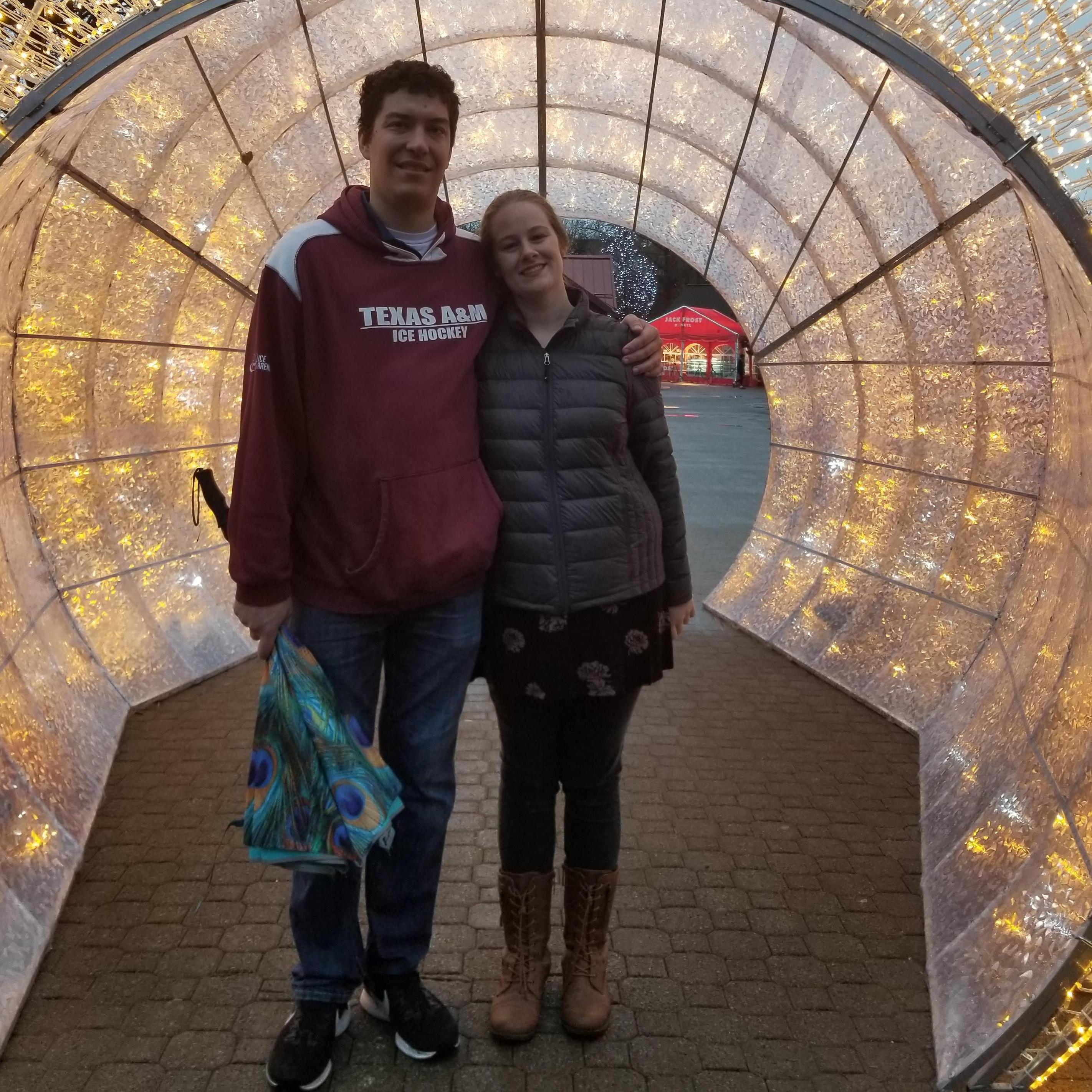 Cleveland Zoo for the holidays.