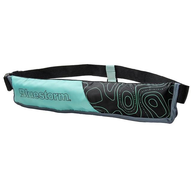 BLUESTORM Cirro 16 Manual Inflatable Belt Pack for Adults | US Coast Guard (USCG) Approved Life Jacket Waist Belt PFD for SUP Paddleboarding, Fishing & More