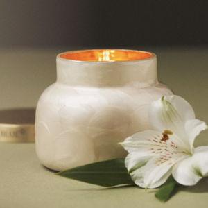 Capri Blue Volcano Capiz Jar Candle​