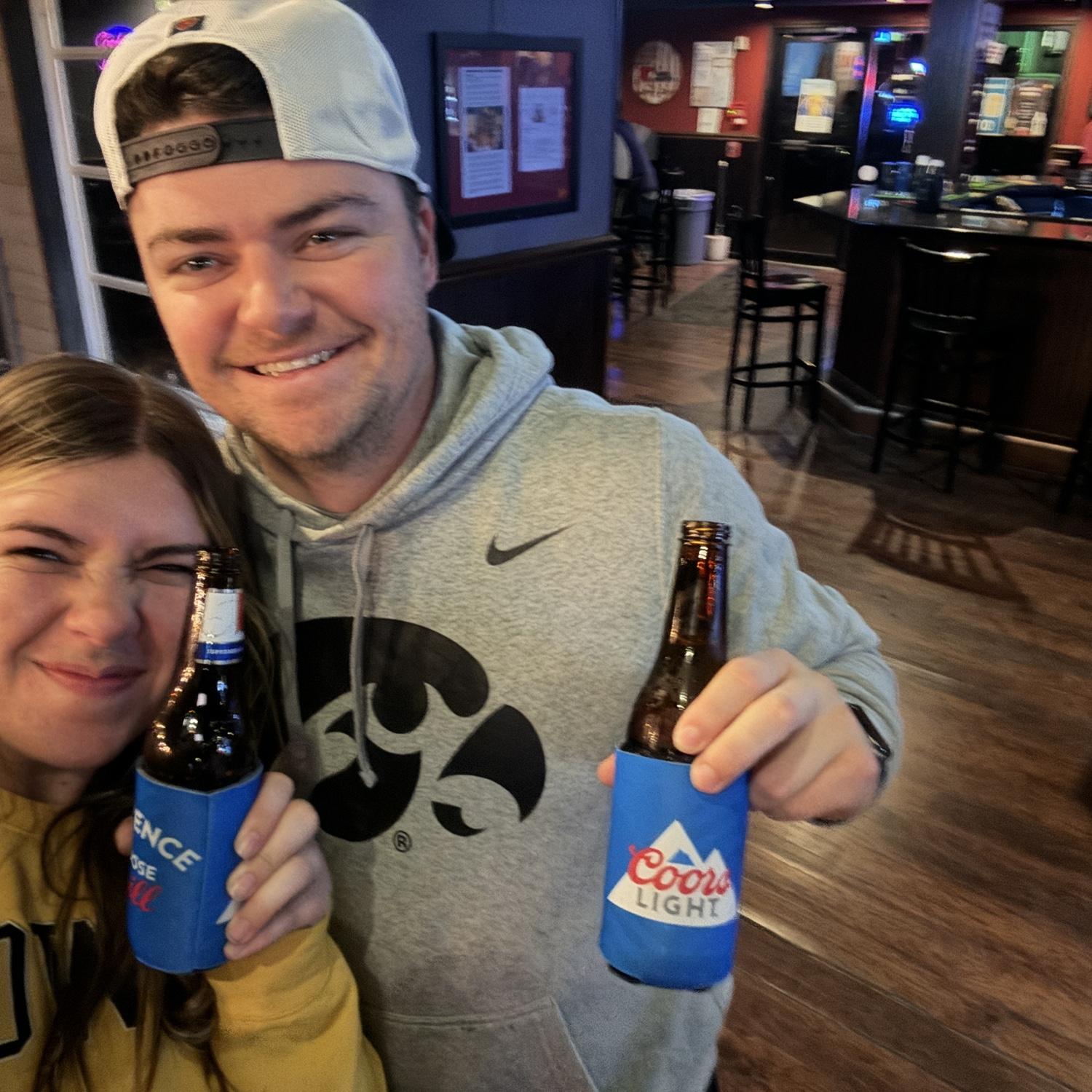 Many an ice cold Michelob shared—