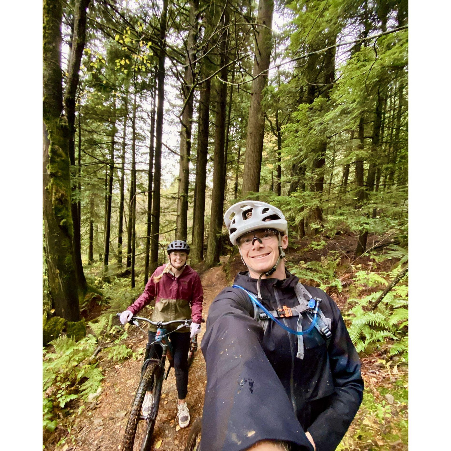 Oct 2024. Mountain biking in BC, Canada.