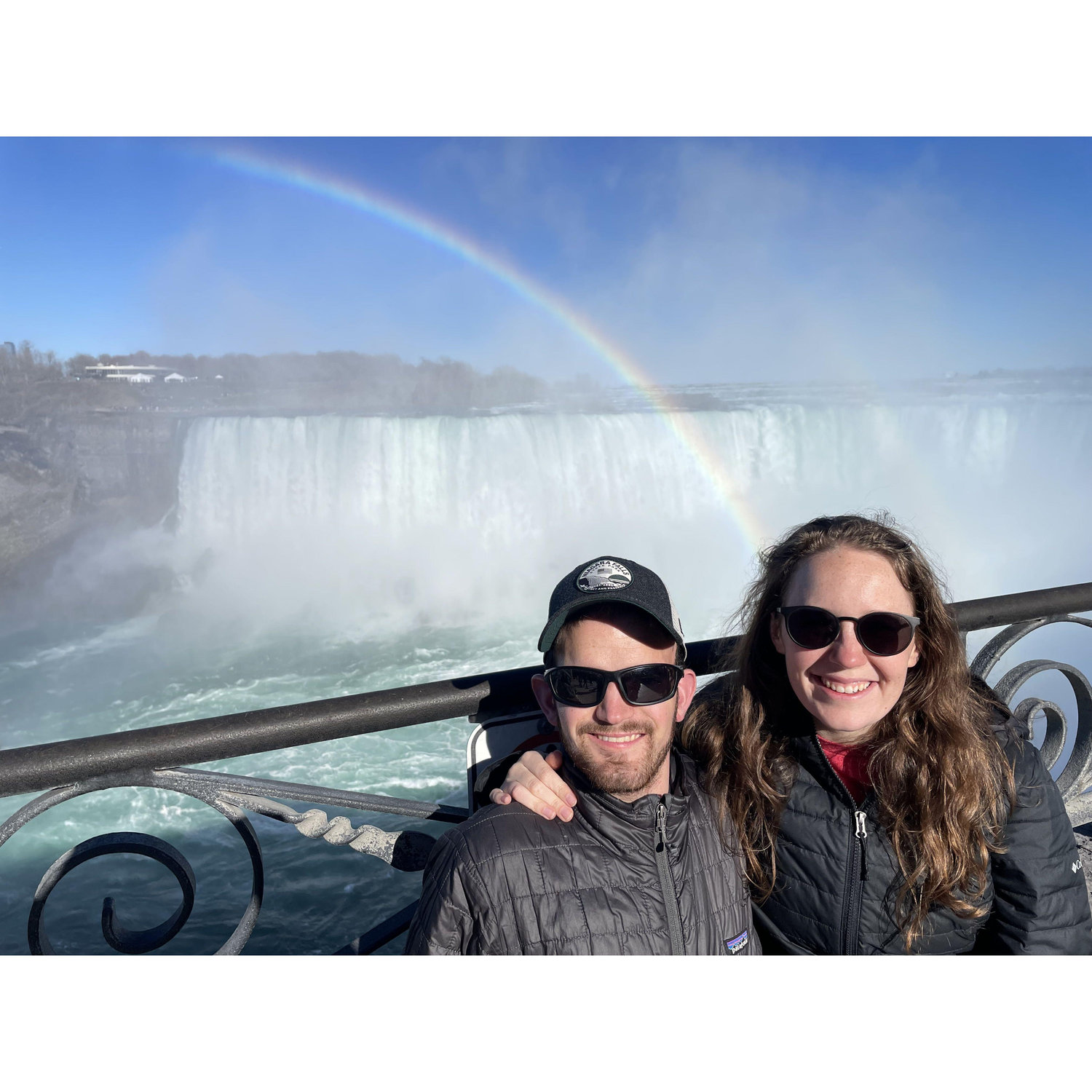 Niagara Falls right before the east coast eclipse in April 2024