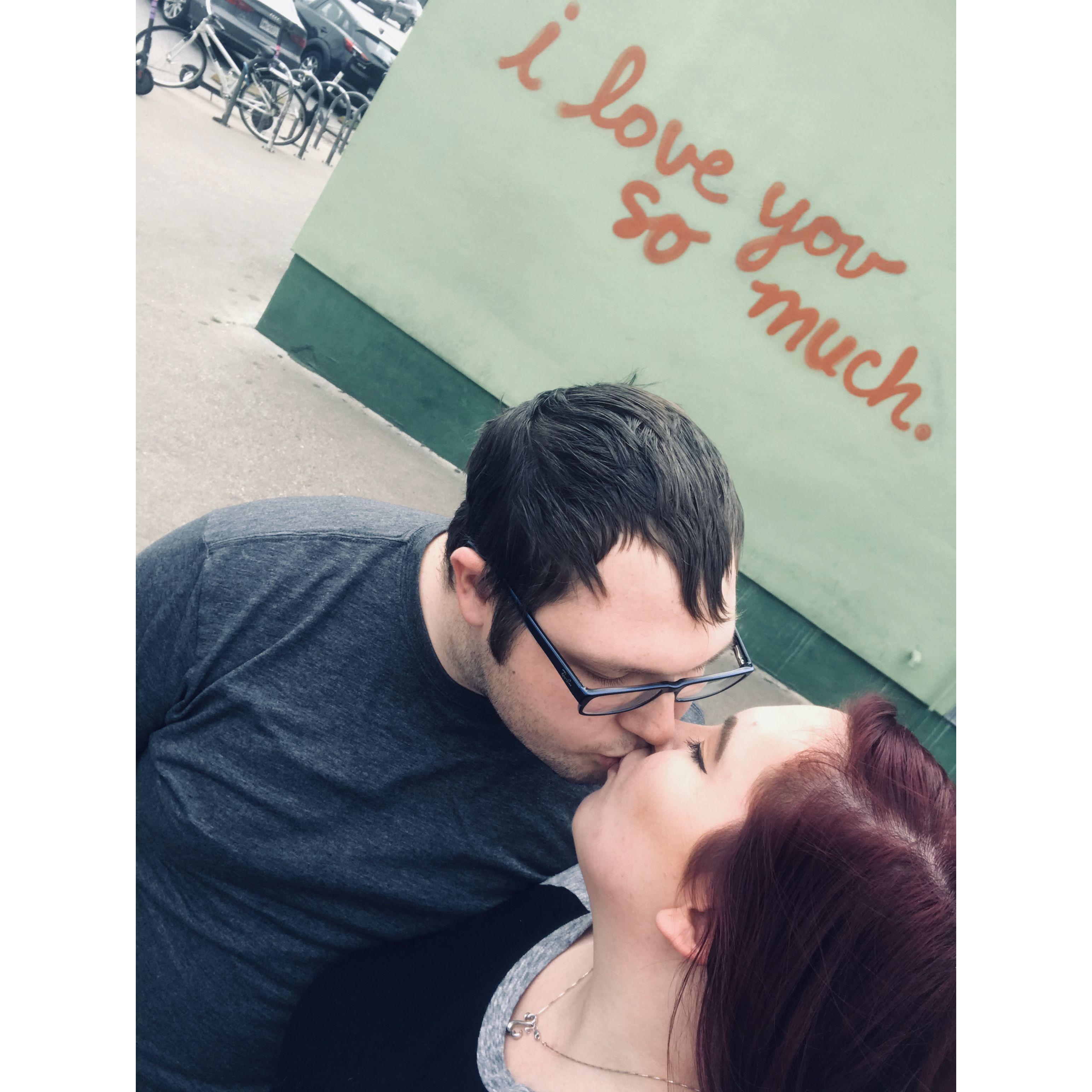 Our first time in Austin TX together.