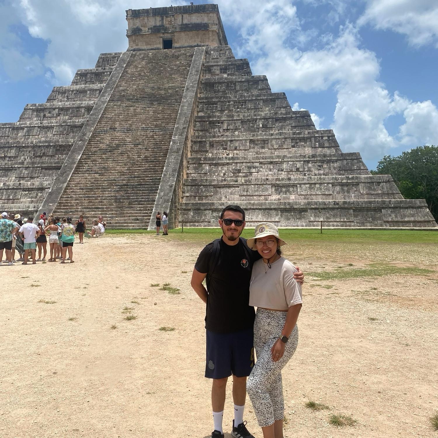 Our first trip to Cancun! We visited Chichen Itza. One of the 7th wonders of the world!