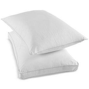 Dream Science Won't Go Flat Foam Core Extra Firm King Down Alternative Gusset Pillow By Martha Stewart Collection, Created For Macy's