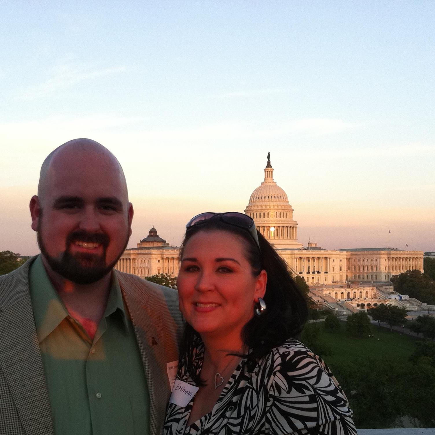 Fundraising event for the Alabama Tornado Relief, overlooking the capitol.