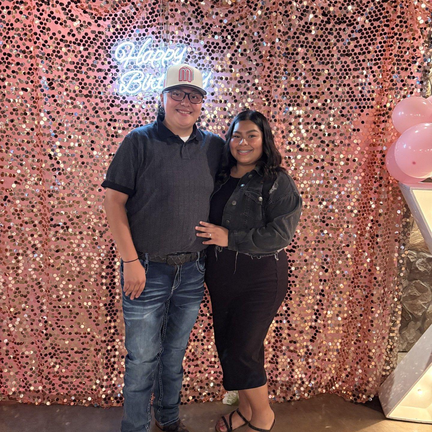 One of many parties together!