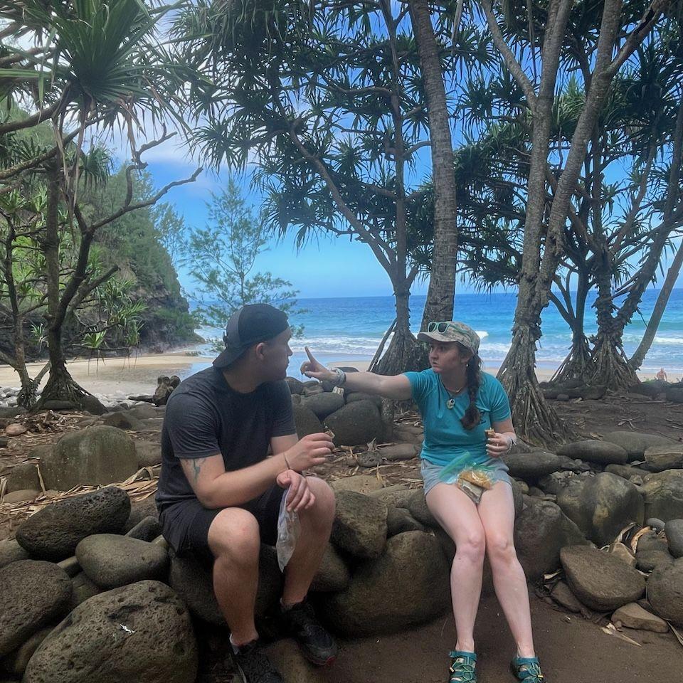 Liv does not like it when Nick steals her chips - 2024