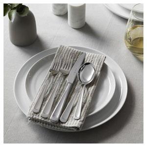HENCKELS Silvano 45-pc, 18/10 Stainless Steel, Flatware Set
