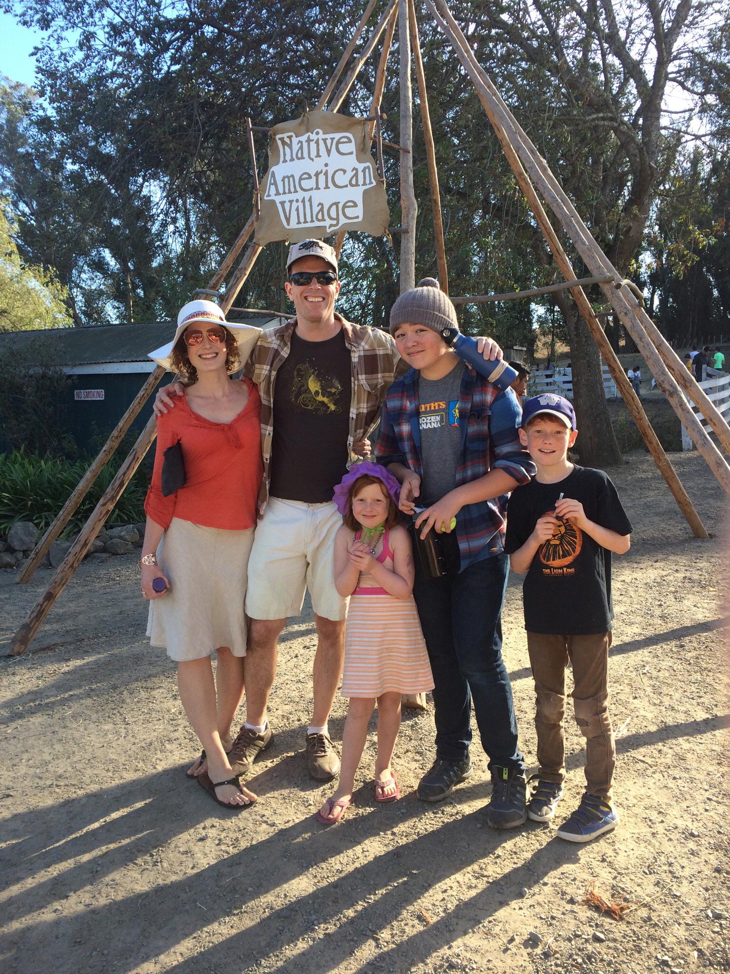 The first family pic! Fall 2015 at the Tolay Fall Festival.