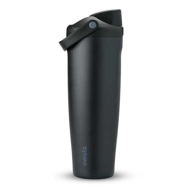 Owala FreeSip Sway - Stainless Steel - 40-oz. - Black (Very, Very Dark)