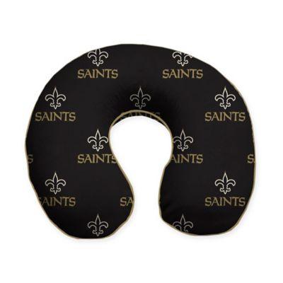 NFL New Orleans Saints Memory Foam U-Shaped Neck Travel Pillow