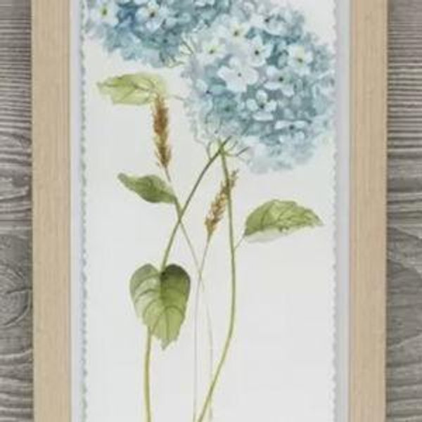 Blue Hydrangea Framed Wall Decor | Hobby Lobby | 2173953