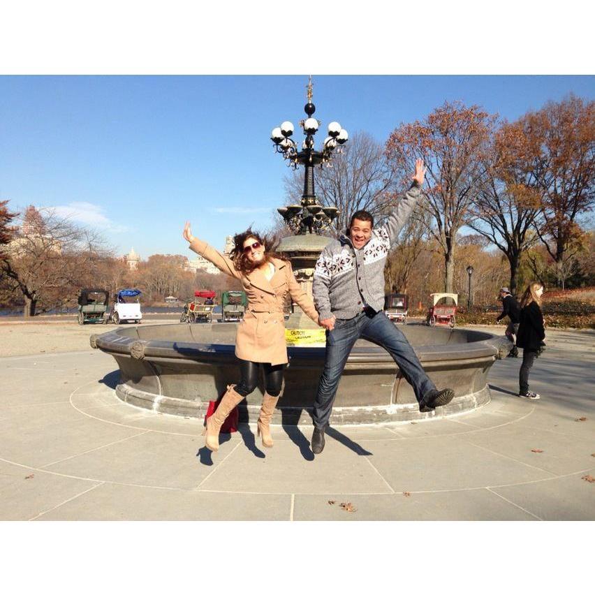 Adrian's first trip to Central Park
