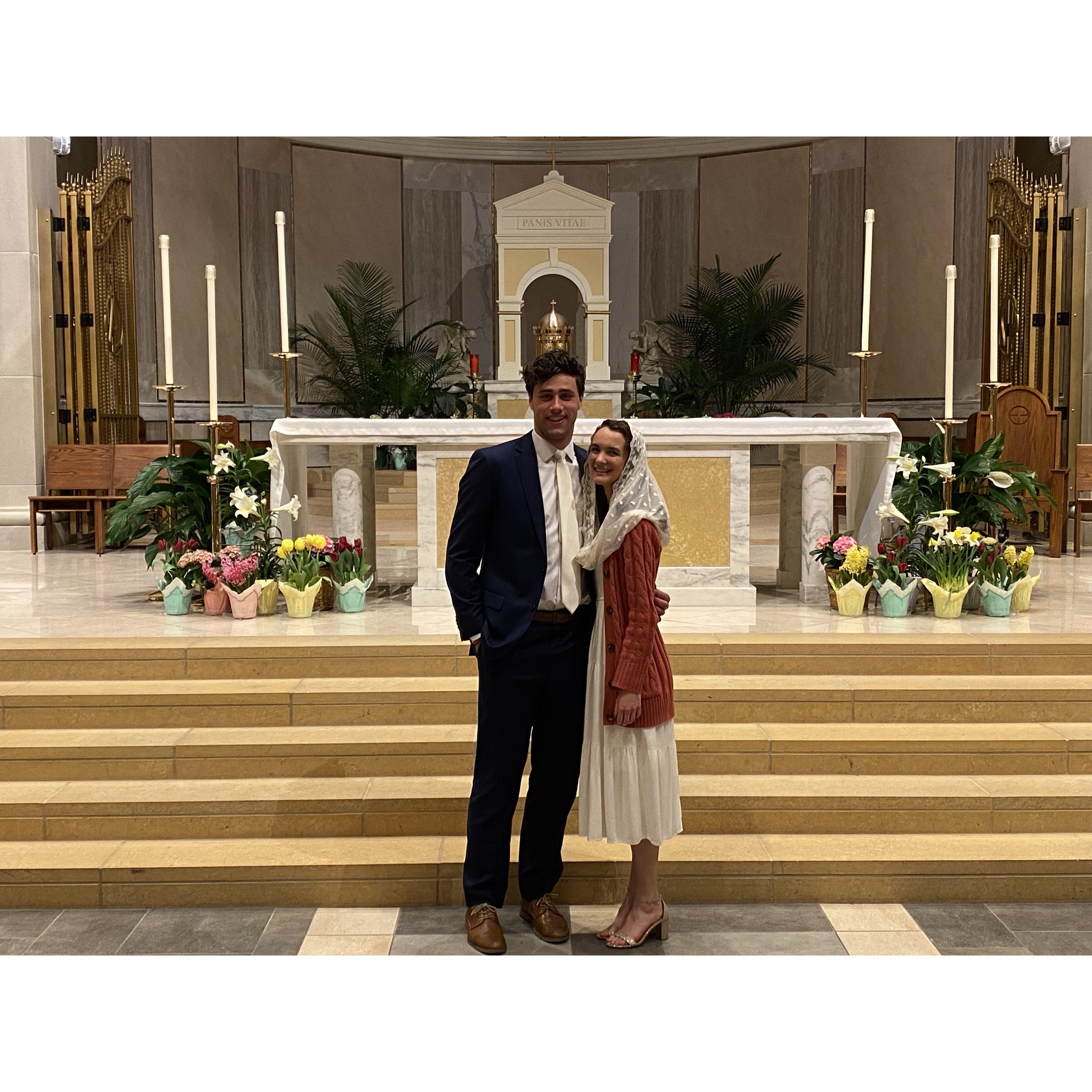 Our first Easter together!