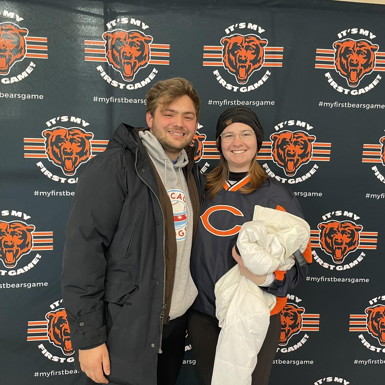 Our first Bear’s game!