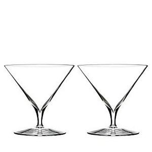 WaterfordElegance Martini Glass, Pair