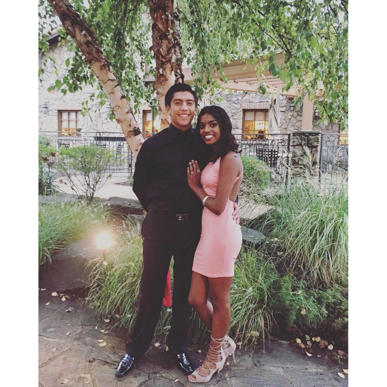 Edwin's Senior Year Homecoming - 2016.