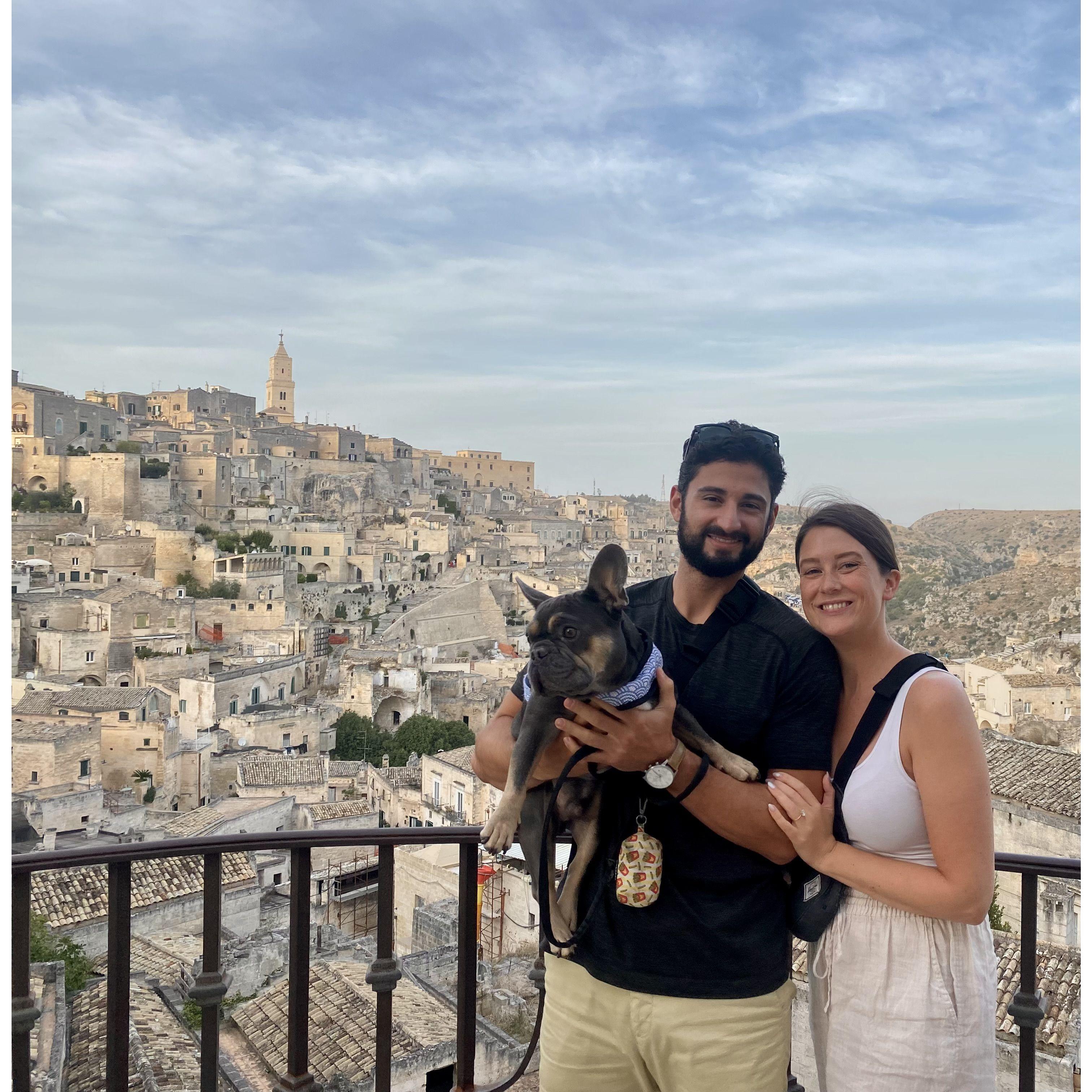 Wandering through the sassi in Matera, Italy. October 2023 🏛️