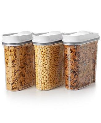 OXO Good Grips 3-Pc. Pop Cereal Dispenser Set