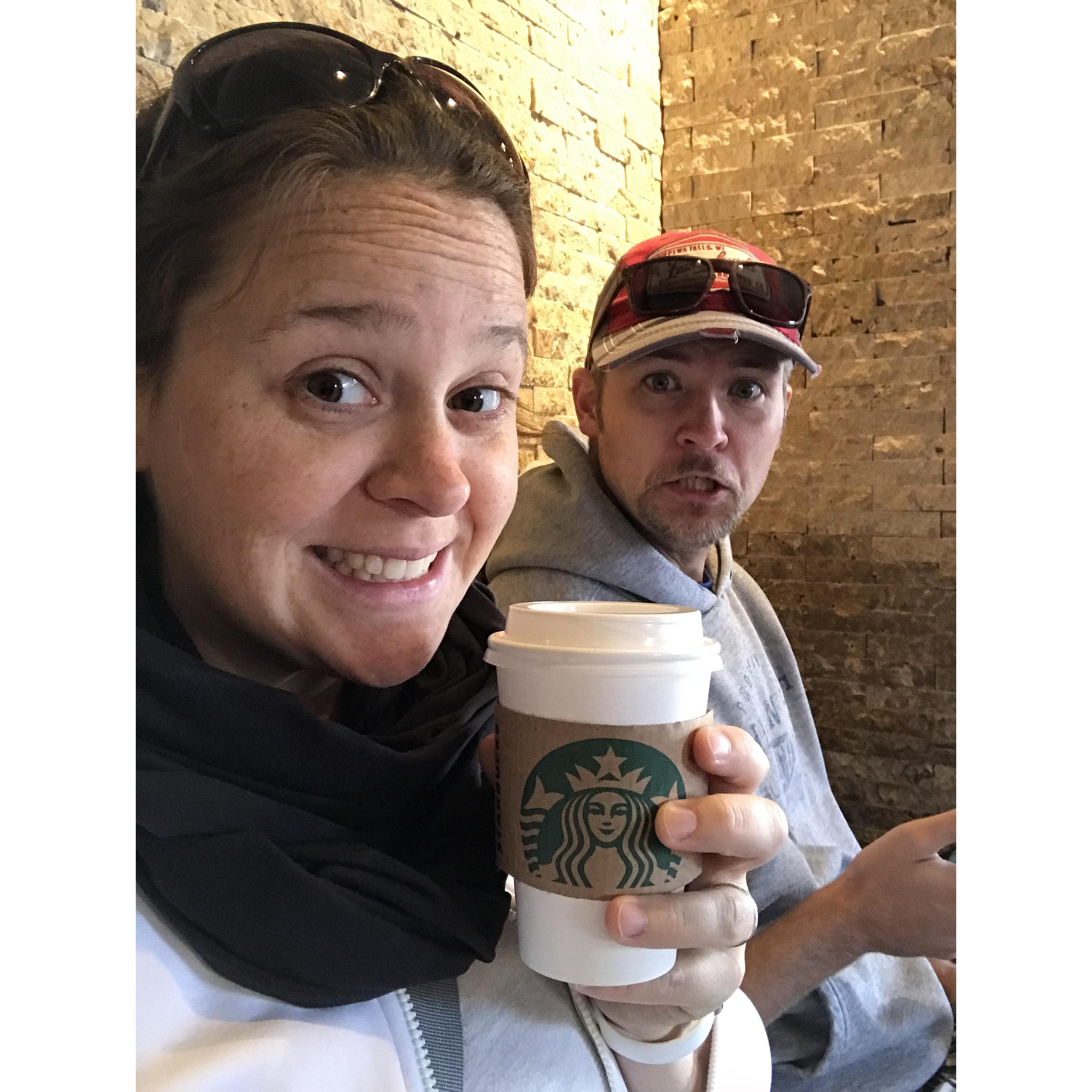 being basic at Starbucks in Cusco, Peru ;)