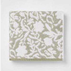 Performance Plus Bath Towel - Threshold™ (For Color, choose "Light Green Floral")