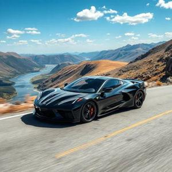 Corvette rental for mountain drive