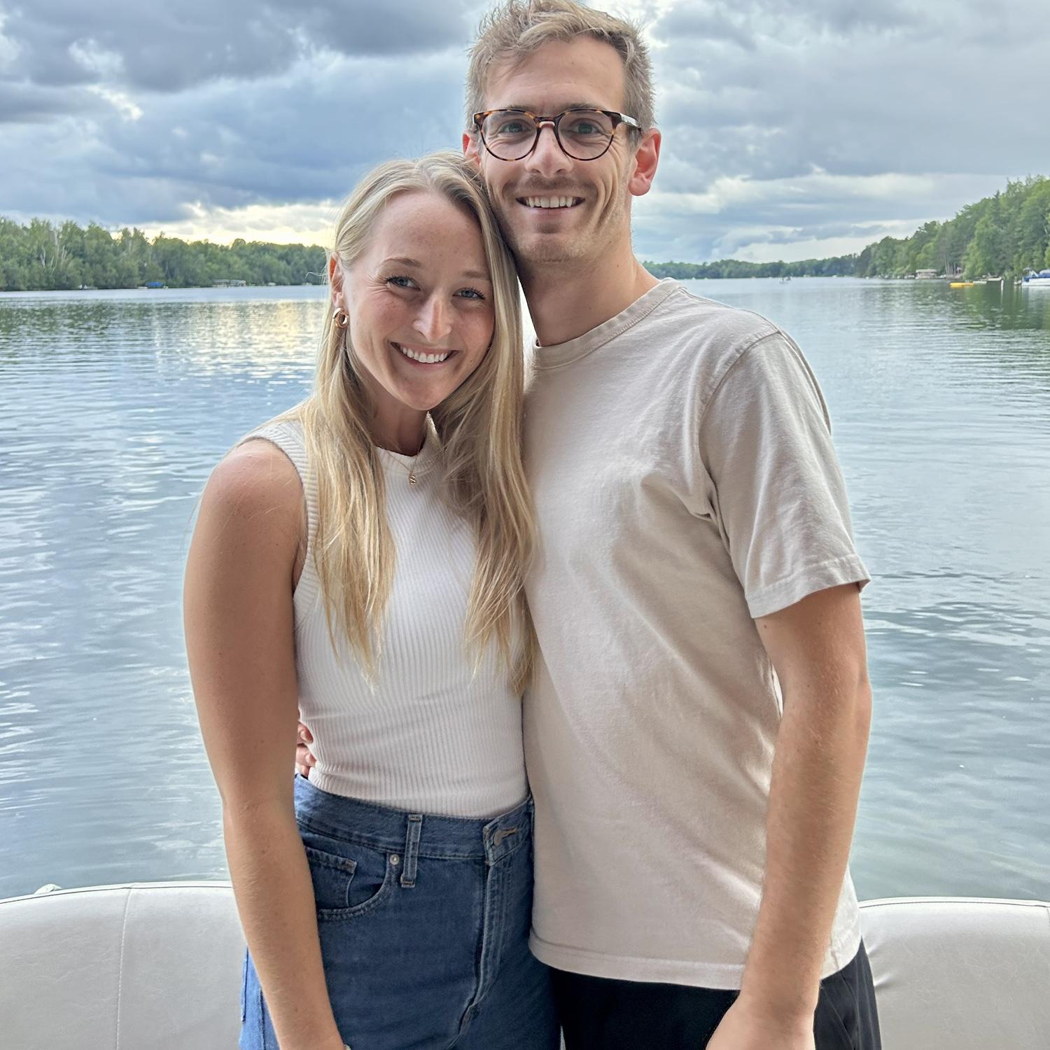 We have spent a lot of summer weekends at Maiden Lake with the Lansers- on the water and at the supper club!