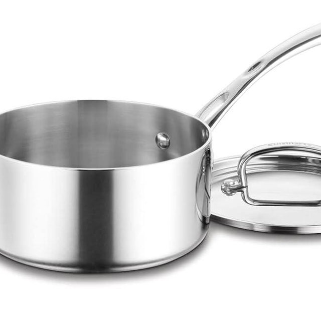 Cuisinart French Classic Tri-Ply Stainless 2-Quart Saucepot with Cover