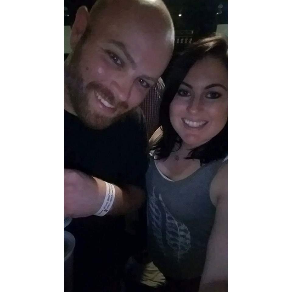 One of our first concerts together.