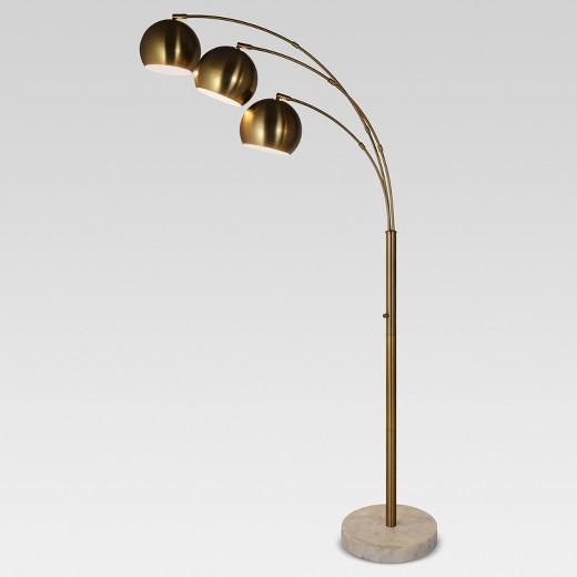 Span 3-Head Metal Globe Floor Lamp - Project 62™