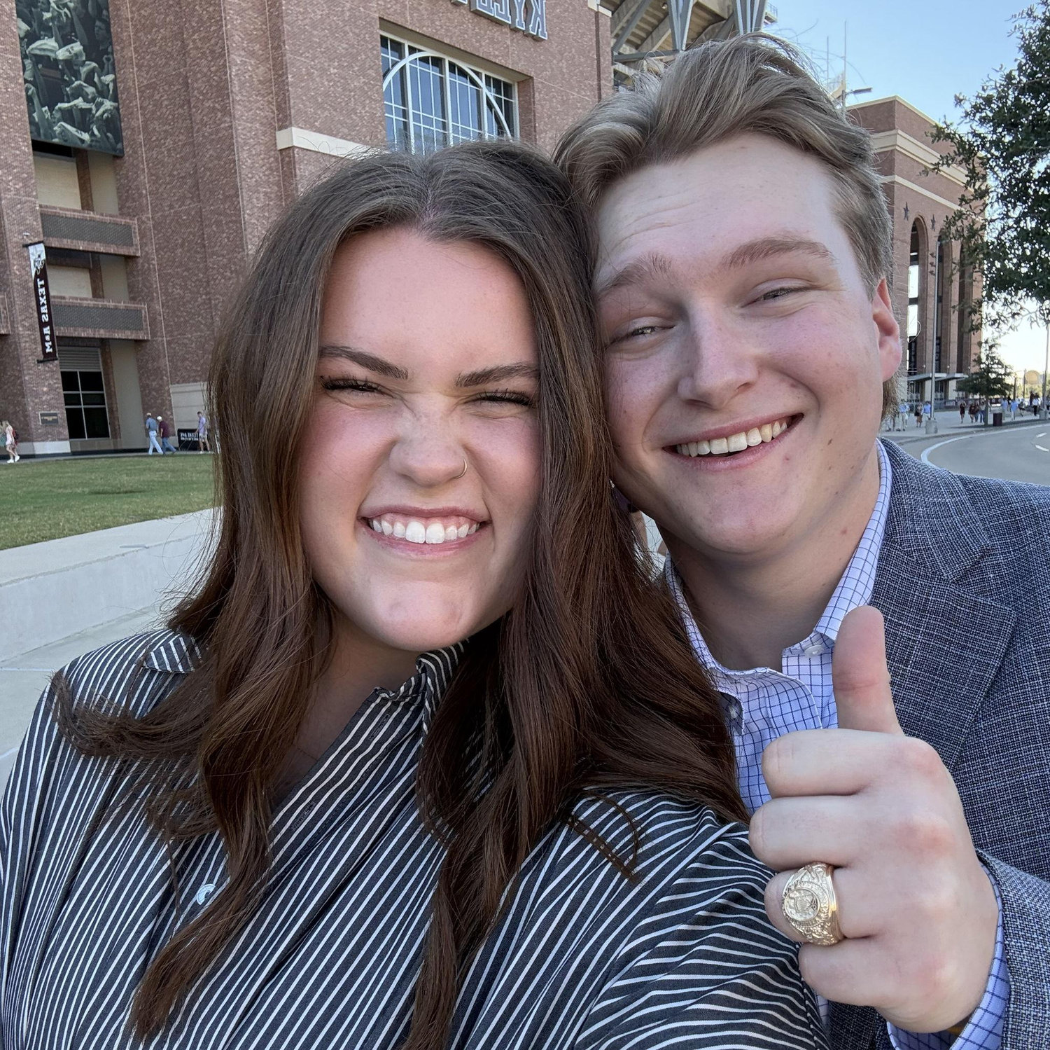 Max got his Aggie ring