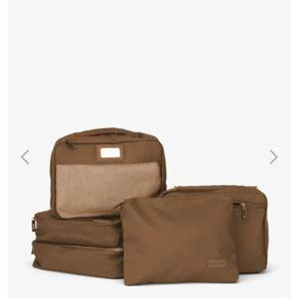 Packing Cubes Set (5 Pieces) in Oatmeal