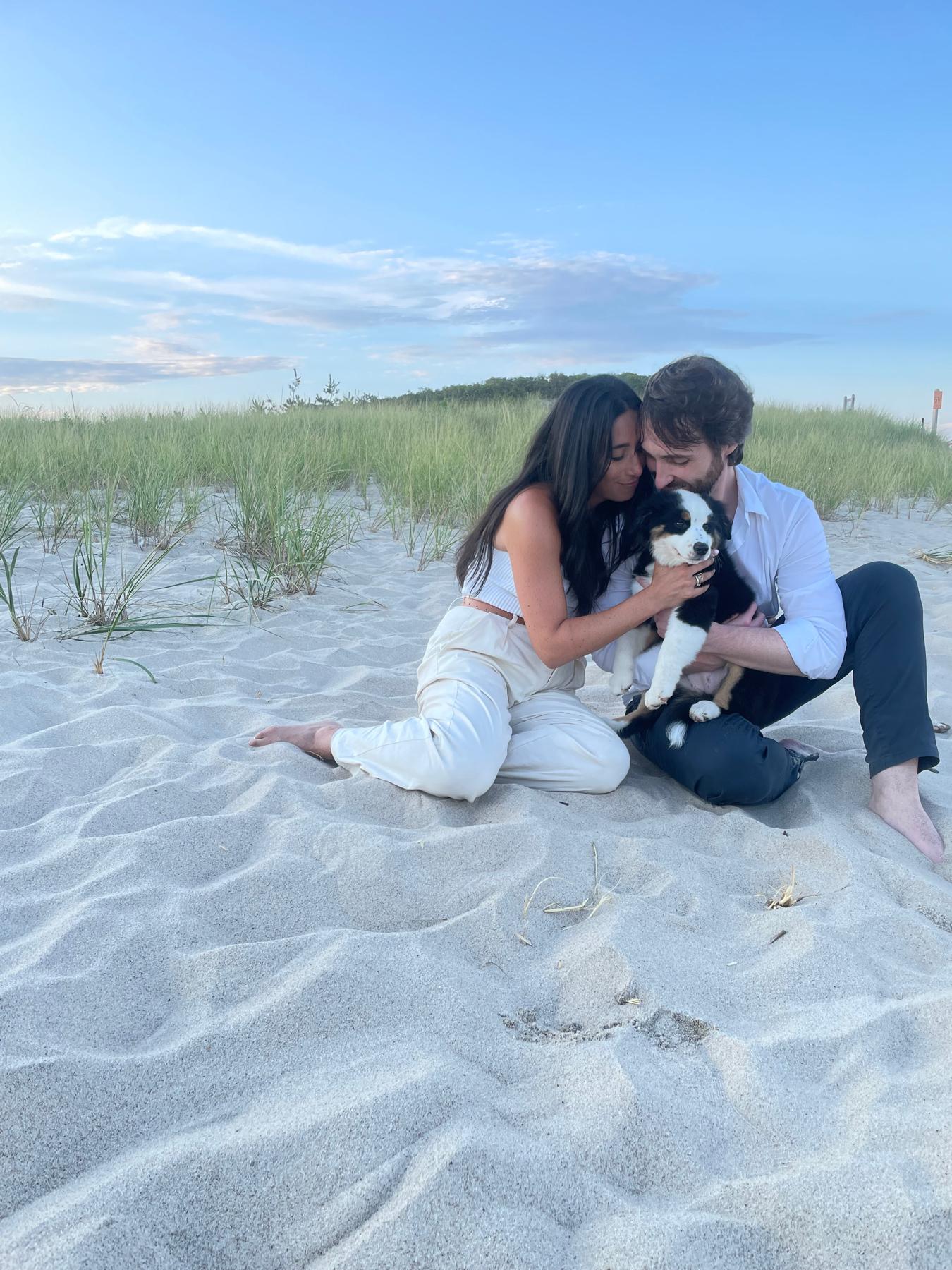 Our engagement on Georgica Beach with Georgica, August 20, 2022