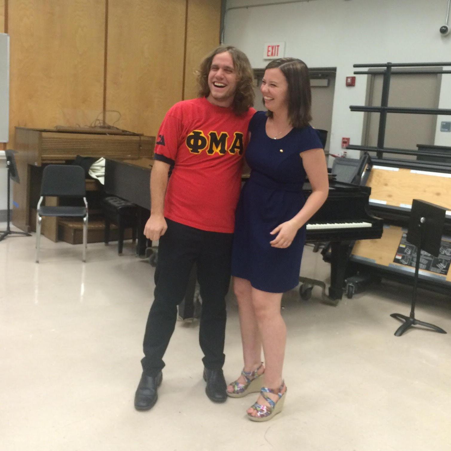 No one I'd rather laugh with