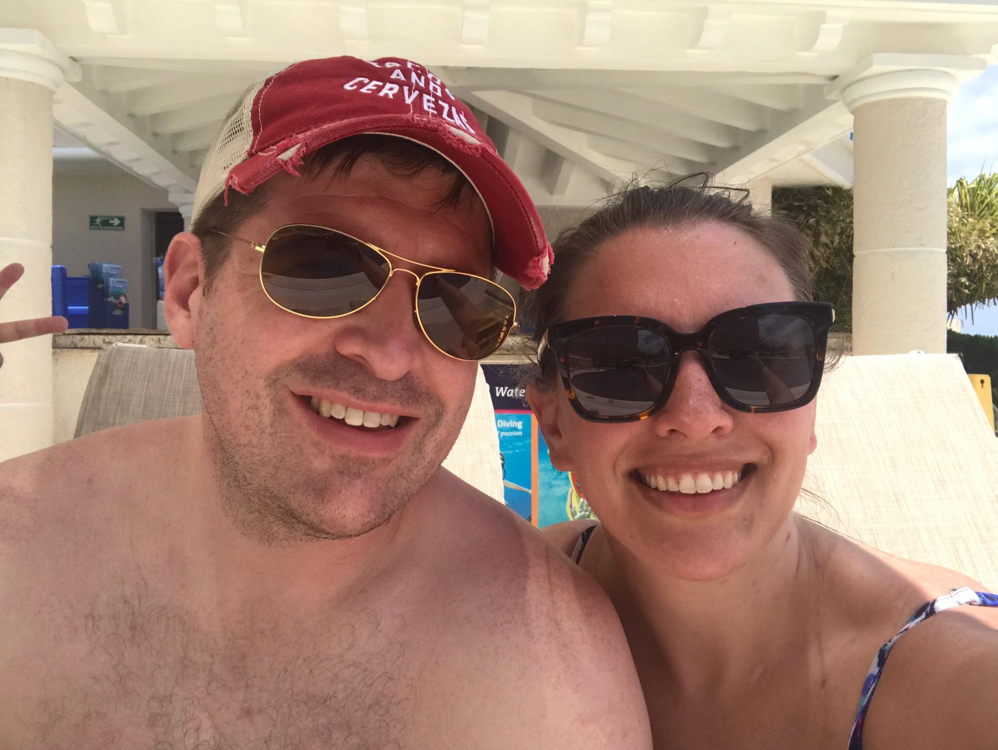 Vacationing in Cancun, Mexico