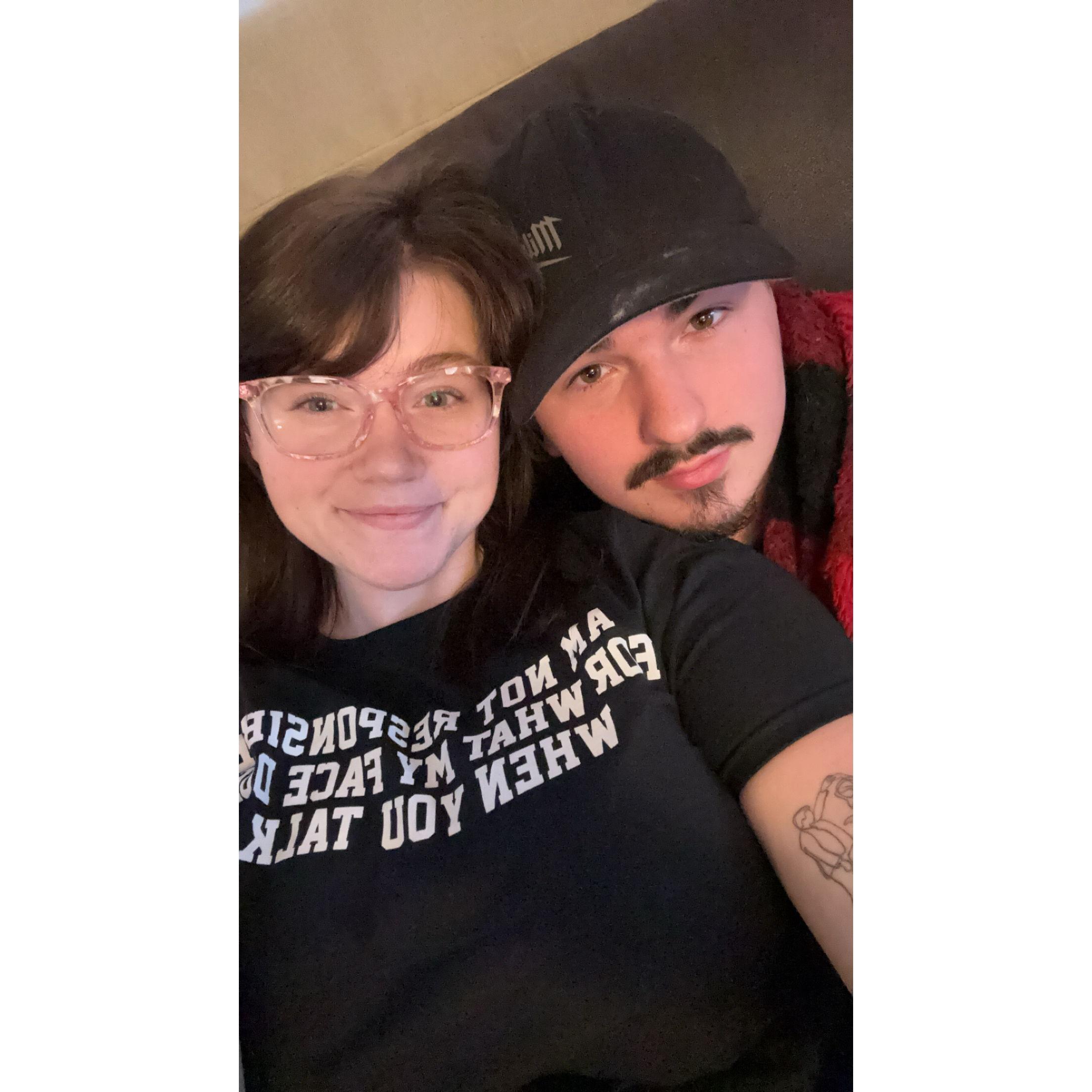 merry christmas as engaged couple