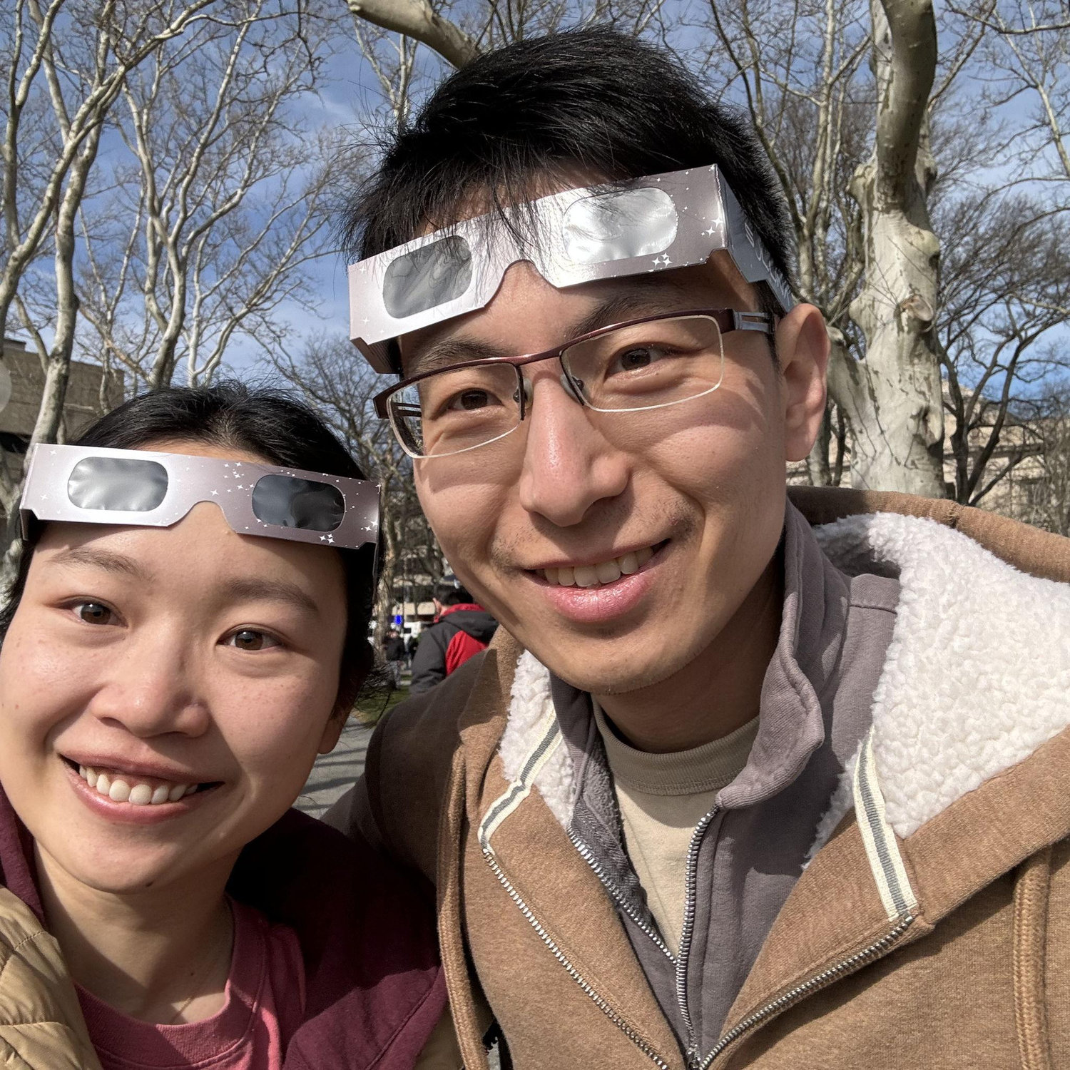 Solar eclipse viewing at MIT