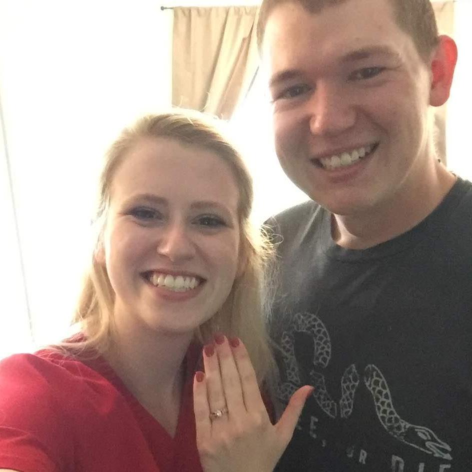 Tristan proposed April 10th, 2019 with his Grandmother Millie's ring!