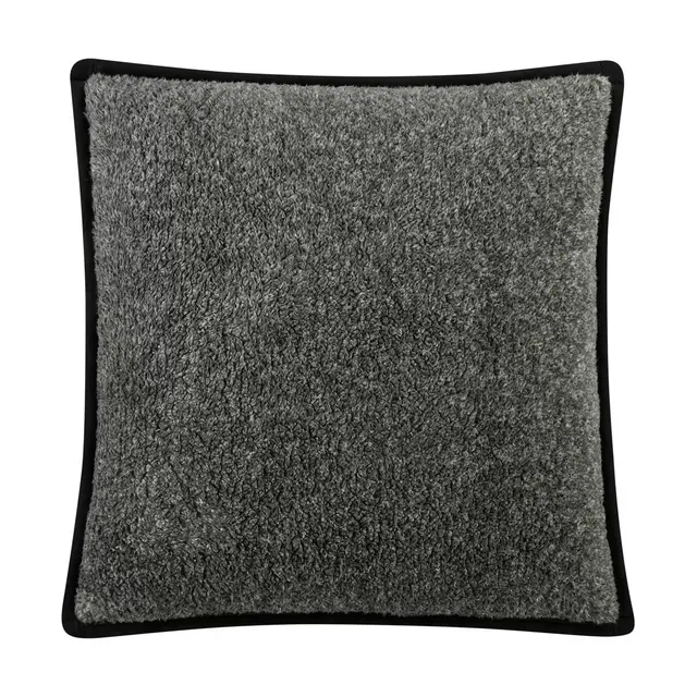 UGG® Melange Classic Sherpa Square Throw Pillows in Off Black Melange (Set of 2)