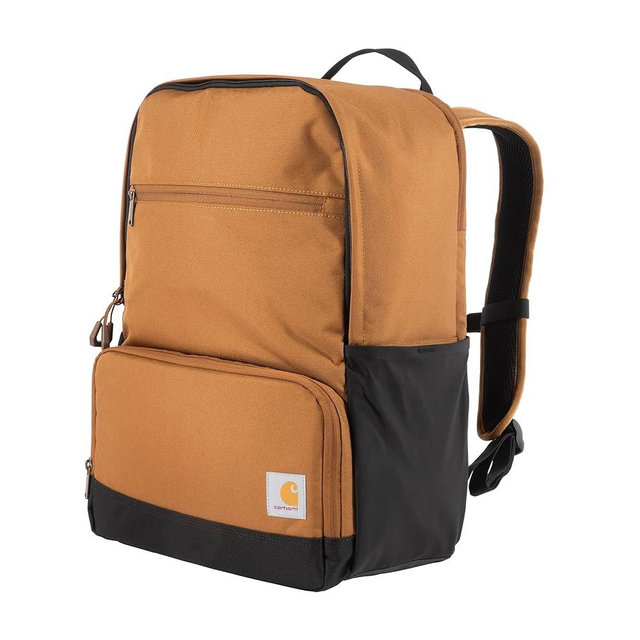 Carhartt Insulated Two Compartment Cooler, Durable Water Repellent Material W/Front Zippered Pocket for Camping, Beach & Travel
