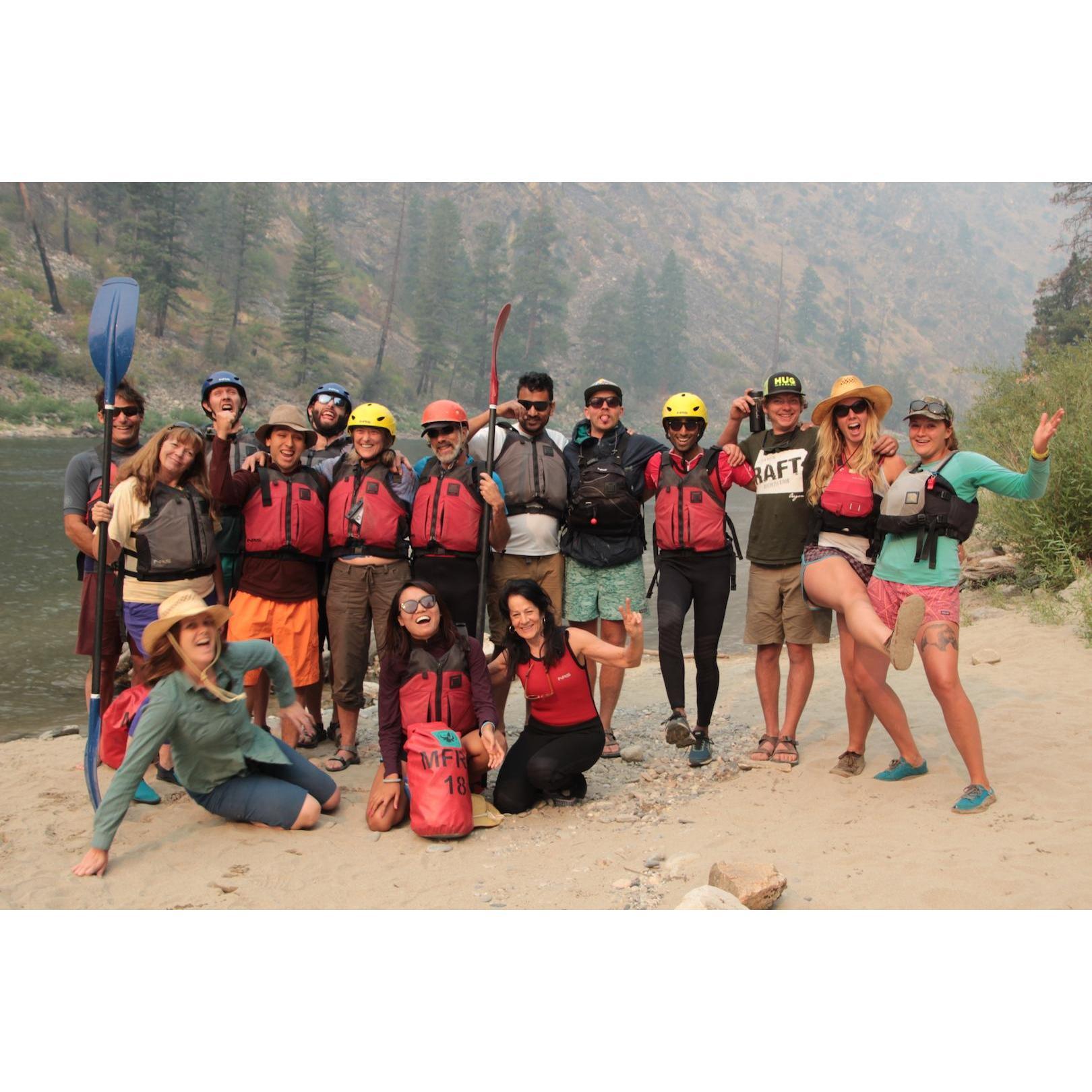 The Salmon River crew