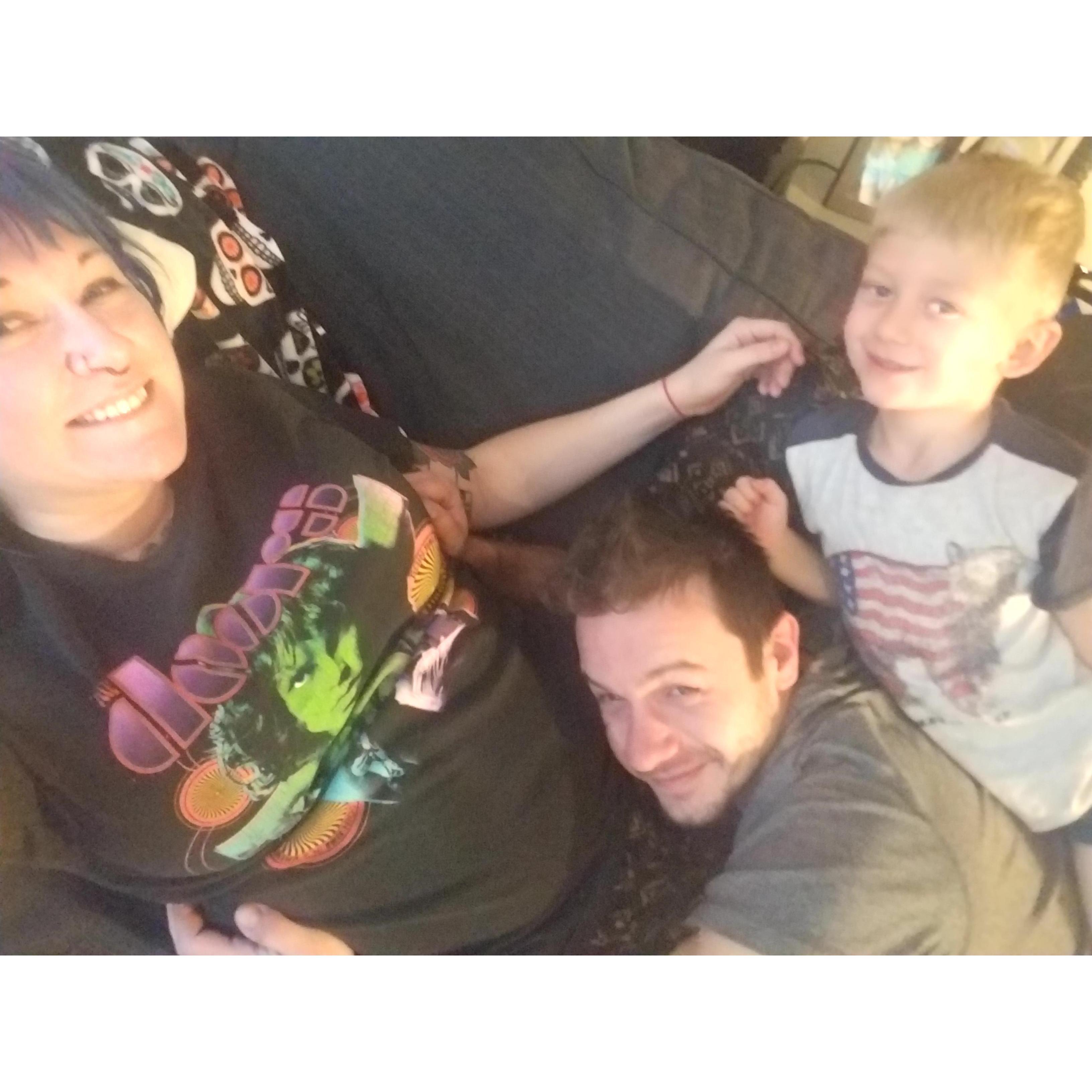 Typical night at home with the fam