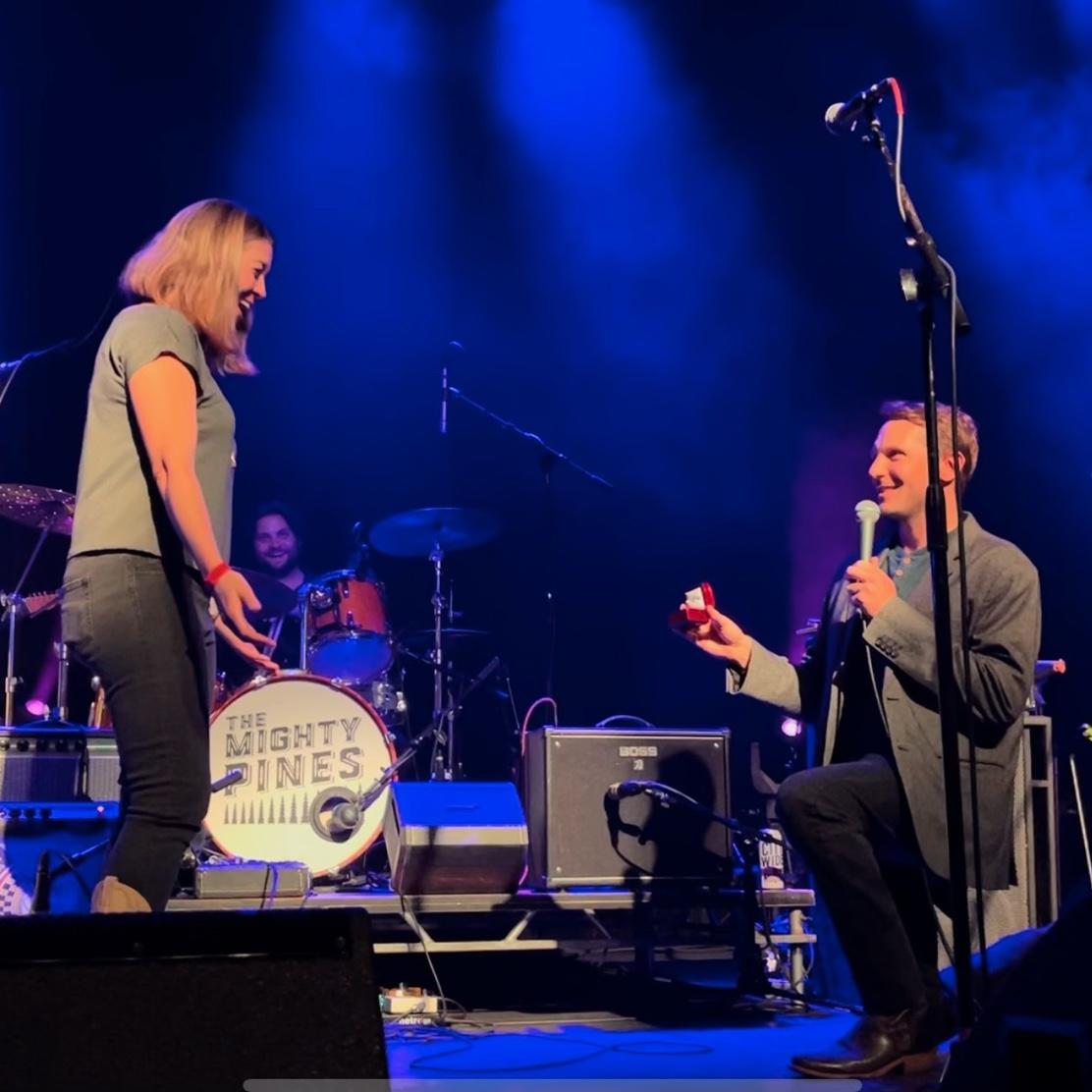 Molly was in shock that Tyler popped the question in such a big and public way! But wow, what a memorable evening!
(Big thanks to our friends who were there to support and document!)