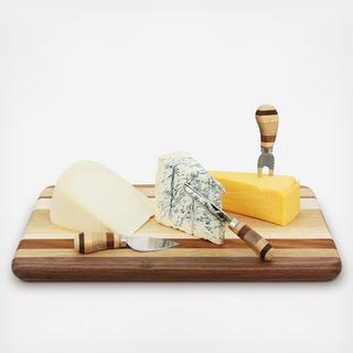 Multi Stripe Cheese Board