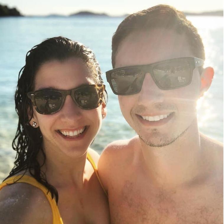 Soaking up the sun in St. Thomas
