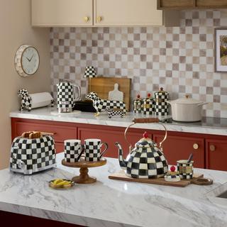 Courtly Check Stainless Steel 2-Slice Toaster