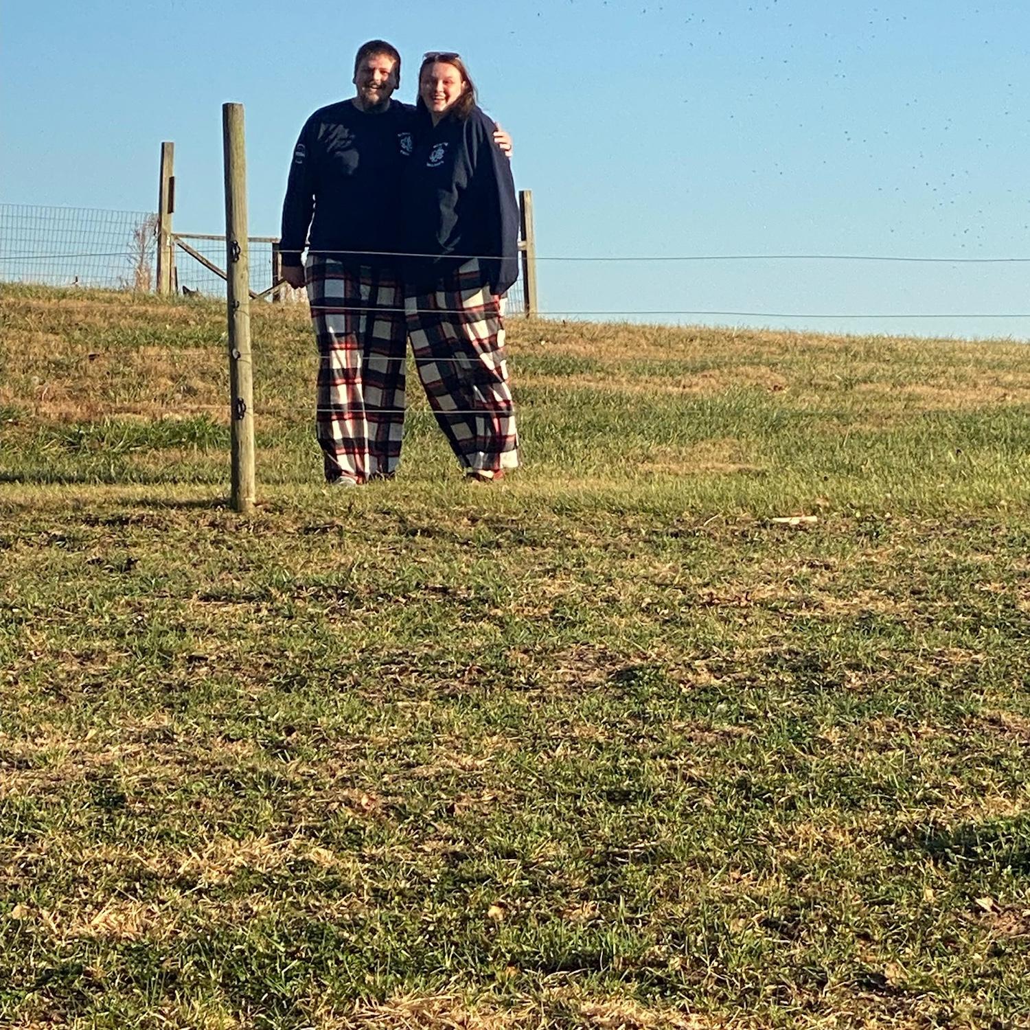 our matching outfits