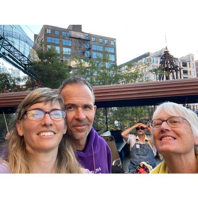 Visiting the City Museum with Janet and Brad in St Louis