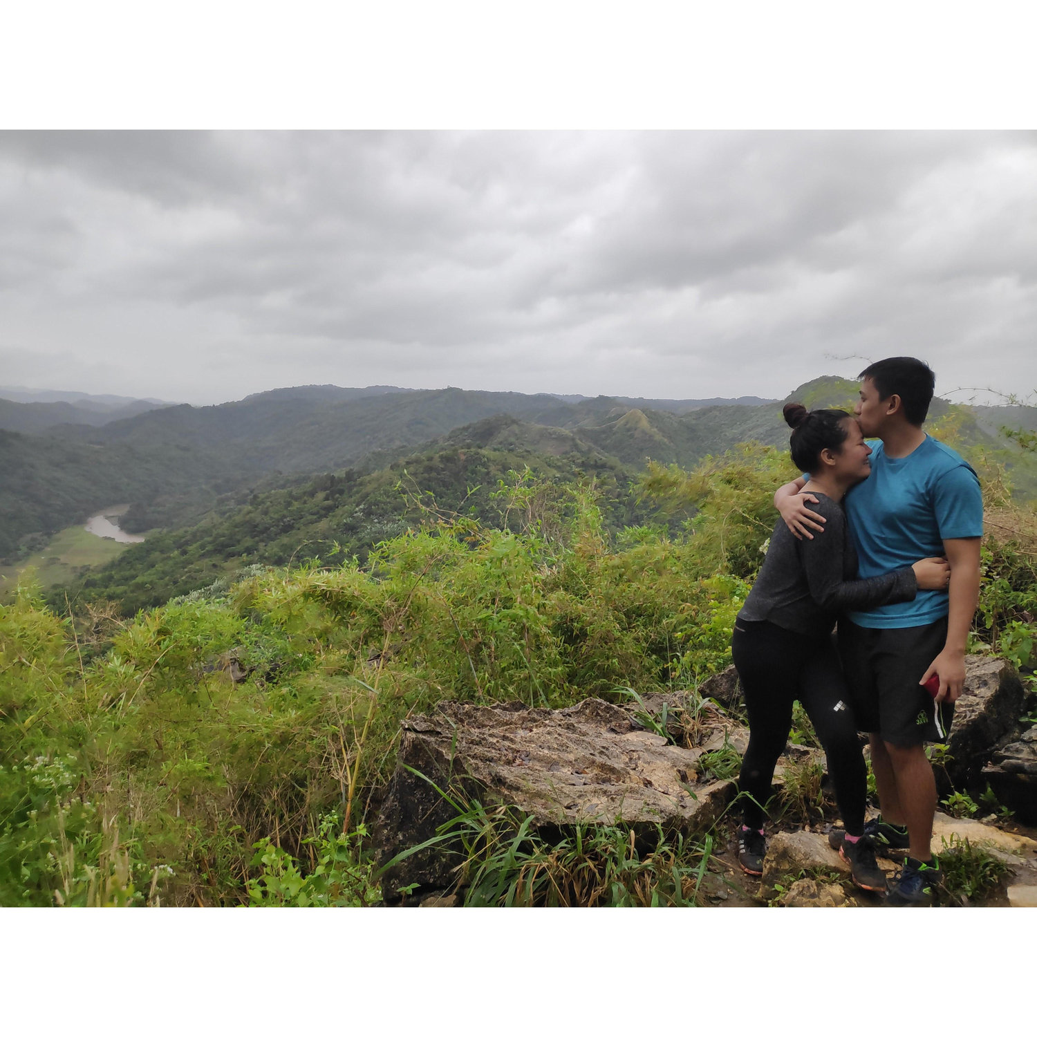 With mountains and mud as witness